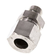 G 3/8'' Male x 16S Stainless steel Straight Cutting Ring with FKM Seal 400 Bar DIN 2353