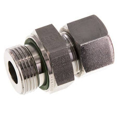 G 1'' Male x 20S Stainless steel Straight Cutting Ring with FKM Seal 400 Bar DIN 2353