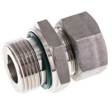 G 1'' Male x 22L Stainless steel Straight Cutting Ring with FKM Seal 160 Bar DIN 2353
