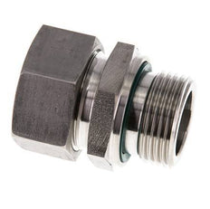 G 1'' Male x 28L Stainless steel Straight Cutting Ring with FKM Seal 160 Bar DIN 2353
