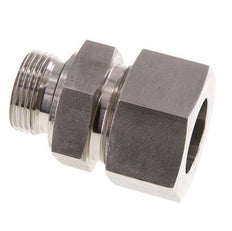 G 1'' Male x 30S Stainless steel Straight Cutting Ring with FKM Seal 400 Bar DIN 2353