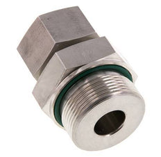 G 1 1/2'' Male x 25S Stainless steel Straight Cutting Ring with FKM Seal 400 Bar DIN 2353