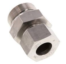G 1 1/2'' Male x 25S Stainless steel Straight Cutting Ring with FKM Seal 400 Bar DIN 2353