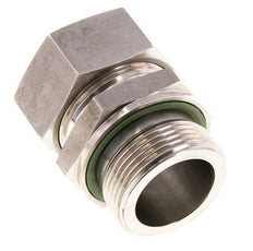 G 1 1/4'' Male x 35L Stainless steel Straight Cutting Ring with FKM Seal 160 Bar DIN 2353