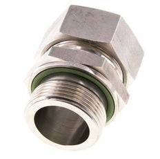 G 1 1/4'' Male x 35L Stainless steel Straight Cutting Ring with FKM Seal 160 Bar DIN 2353