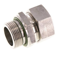 G 1 1/4'' Male x 35L Stainless steel Straight Cutting Ring with FKM Seal 160 Bar DIN 2353