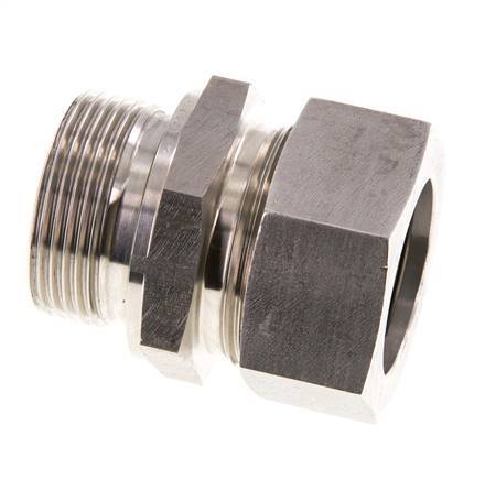 G 1 1/4'' Male x 35L Stainless steel Straight Cutting Ring with FKM Seal 160 Bar DIN 2353