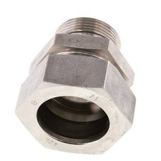 G 1 1/4'' Male x 42L Stainless steel Straight Cutting Ring with FKM Seal 160 Bar DIN 2353