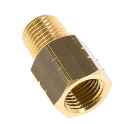 1/4'' NPT x G 1/4'' M/F Brass Reducing Ring 16 Bar - Hydraulic
