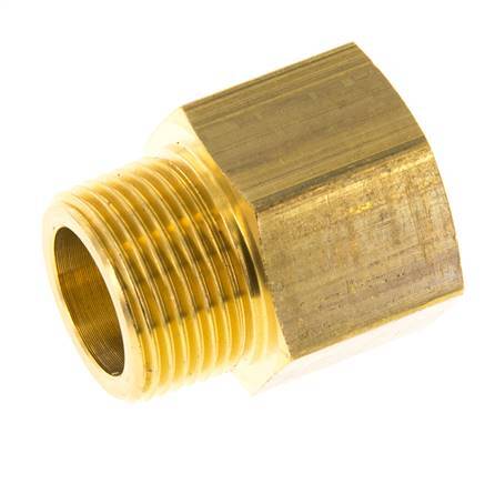 R 3/4'' x 3/4'' NPT M/F Brass Reducing Ring 16 Bar - Hydraulic