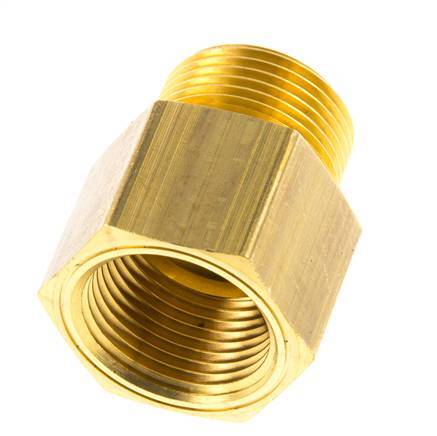 R 3/4'' x 3/4'' NPT M/F Brass Reducing Ring 16 Bar - Hydraulic