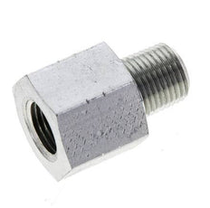 1/8'' NPT x 1/8'' NPT M/F Zinc plated Steel Extension 345 Bar - Hydraulic