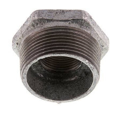 R 1 1/2'' x Rp 3/4'' M/F Zinc plated Cast iron Reducing Ring 25 Bar [2 Pieces]