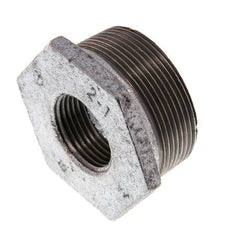 R 2'' x Rp 1'' M/F Zinc plated Cast iron Reducing Ring 25 Bar