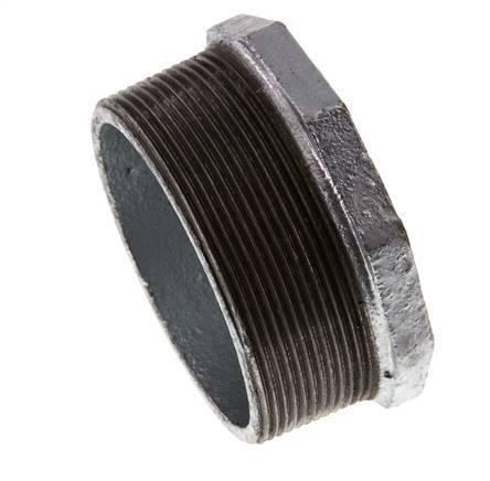 R 3'' x Rp 1'' M/F Zinc plated Cast iron Reducing Ring 25 Bar