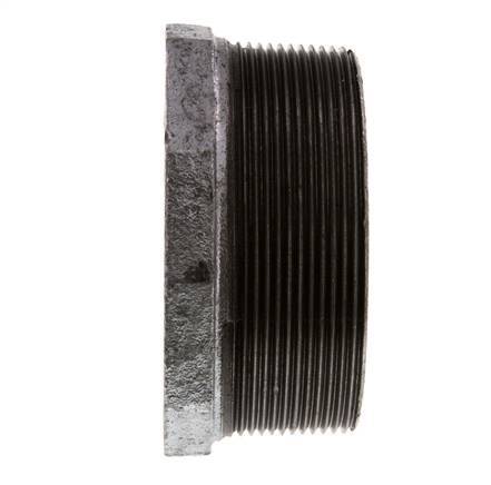 R 3'' x Rp 1 1/4'' M/F Zinc plated Cast iron Reducing Ring 25 Bar