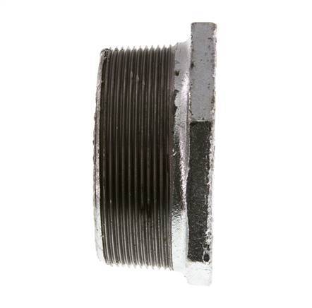 R 3'' x Rp 2'' M/F Zinc plated Cast iron Reducing Ring 25 Bar