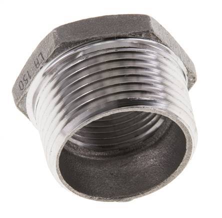 1'' NPT x 3/4'' NPT M/F Stainless steel Reducing Ring 16 Bar