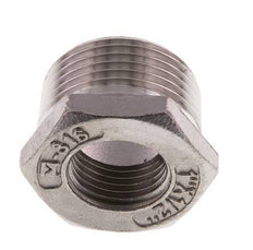 R 1'' x Rp 1/2'' M/F Stainless steel Reducing Ring 16 Bar