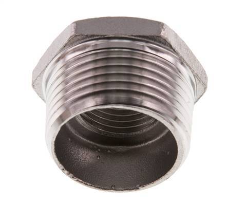 R 1'' x Rp 1/2'' M/F Stainless steel Reducing Ring 16 Bar