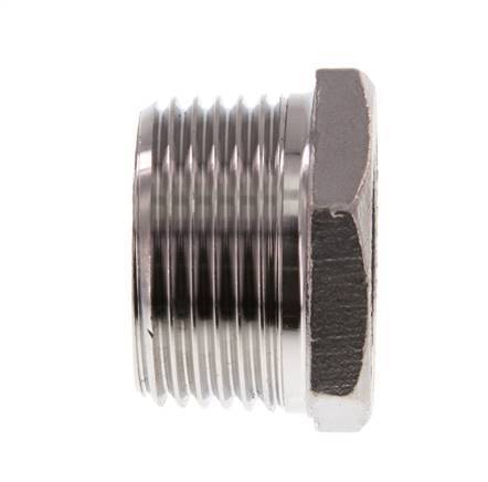 R 1'' x Rp 1/2'' M/F Stainless steel Reducing Ring 16 Bar