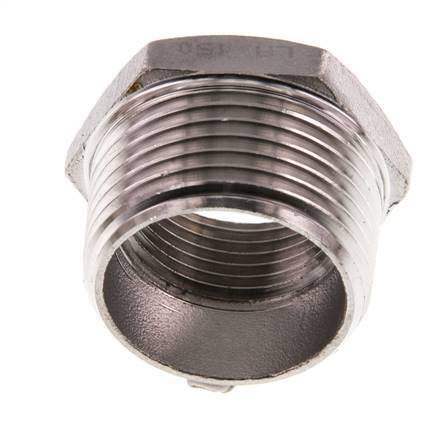 R 1'' x Rp 3/4'' M/F Stainless steel Reducing Ring 16 Bar