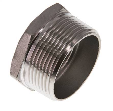 R 1 1/2'' x Rp 1'' M/F Stainless steel Reducing Ring 16 Bar