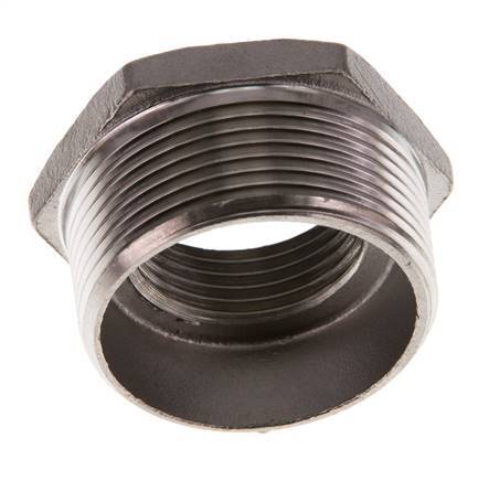 R 1 1/2'' x Rp 1'' M/F Stainless steel Reducing Ring 16 Bar