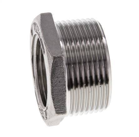 1 1/4'' NPT x 1'' NPT M/F Stainless steel Reducing Ring 16 Bar