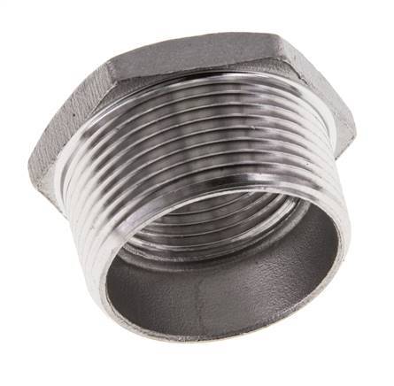 1 1/4'' NPT x 1'' NPT M/F Stainless steel Reducing Ring 16 Bar