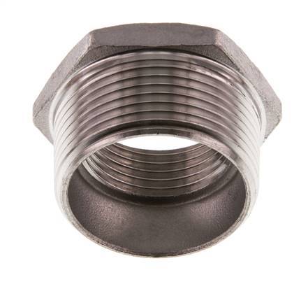 R 1 1/4'' x Rp 1'' M/F Stainless steel Reducing Ring 16 Bar