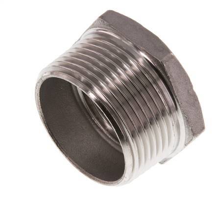 R 1 1/4'' x Rp 1'' M/F Stainless steel Reducing Ring 16 Bar