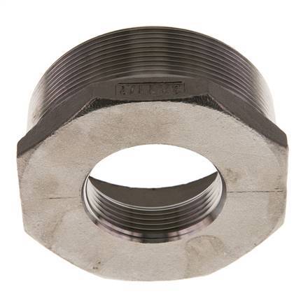 R 3'' x Rp 1 1/2'' M/F Stainless steel Reducing Ring 16 Bar