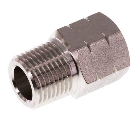 1/2'' NPT x G 1/2'' M/F Stainless steel Reducing Ring 40 Bar - Hydraulic