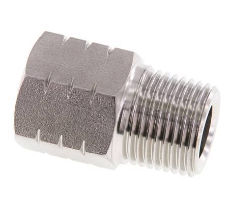 R 1/2'' x 1/2'' NPT M/F Stainless steel Reducing Ring 40 Bar - Hydraulic