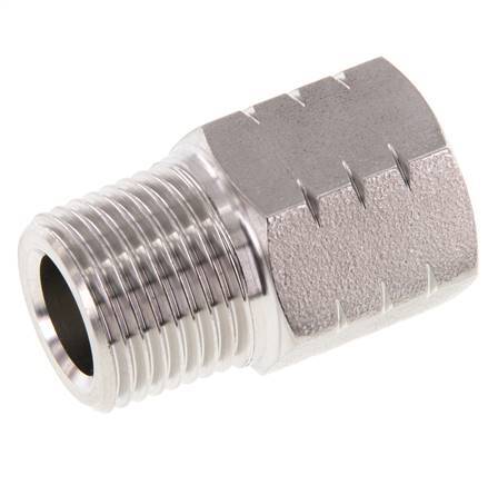 R 1/2'' x 1/2'' NPT M/F Stainless steel Reducing Ring 40 Bar - Hydraulic