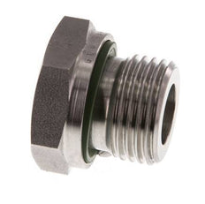 G 1/2'' x G 1/4'' M/F Stainless steel Reducing Adapter 630 Bar - Hydraulic