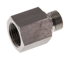 G 3/8'' x G 1/2'' M/F Stainless steel Reducing Adapter 630 Bar - Hydraulic