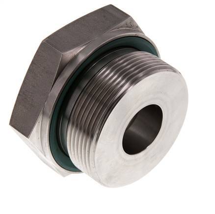 G 2'' x G 3/4'' M/F Stainless steel Reducing Adapter 250 Bar - Hydraulic