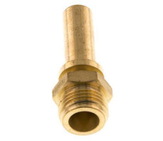 G 1/2'' Male x 13mm Brass Hose barb with Safety Collar DIN 2817