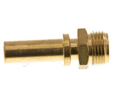 G 1/2'' Male x 13mm Brass Hose barb with Safety Collar DIN 2817