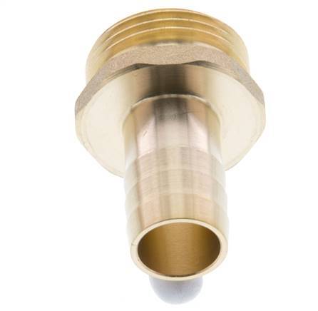 G 1'' Male x 19mm Brass Hose barb 16 Bar