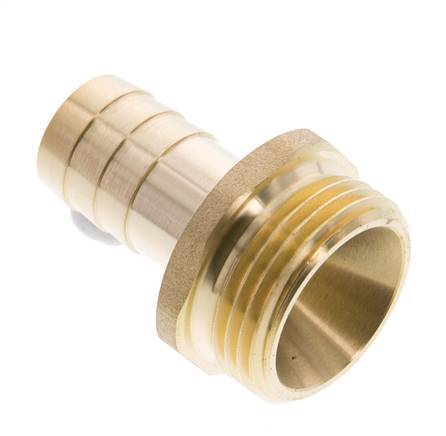 G 1'' Male x 19mm Brass Hose barb 16 Bar