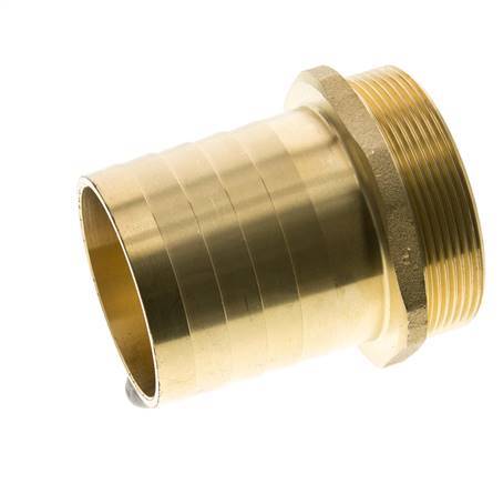 G 2 1/2'' Male x 63mm Brass Hose barb 16 Bar