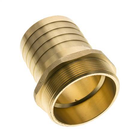 G 2 1/2'' Male x 63mm Brass Hose barb 16 Bar