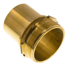 G 3'' Male x 75mm Brass Hose barb with Safety Collar DIN 2817