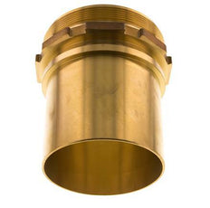 G 4'' Male x 100mm Brass Hose barb with Safety Collar DIN 2817