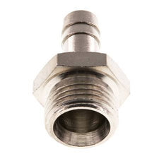 G 1/2'' Male x 10mm Nickel plated Brass Hose barb 16 Bar [2 Pieces]