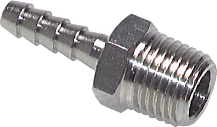 R 1/2'' Male x 12mm Nickel plated Brass Hose barb 16 Bar [2 Pieces]