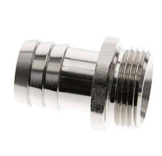 G 1'' Male x 25mm Nickel plated Brass Hose barb 16 Bar